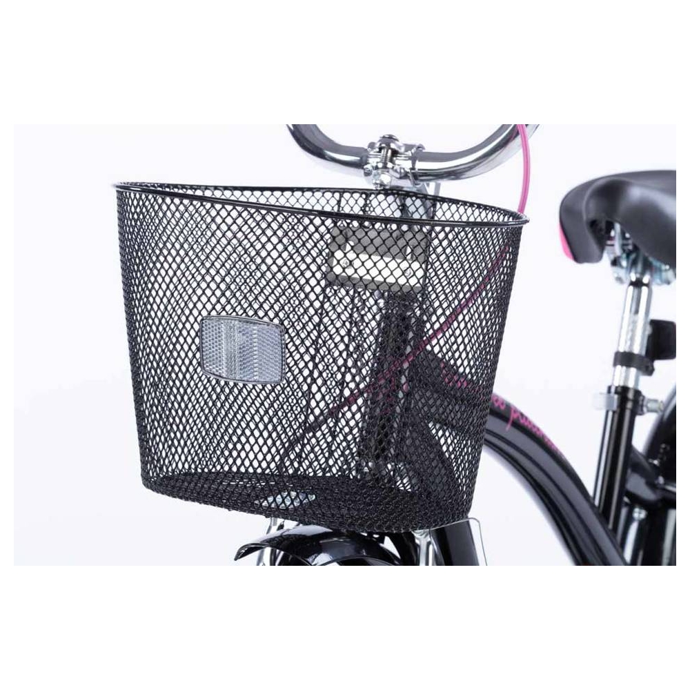 Dviratis - XXIII - TOMABIKE 18" - CRUISER - JUODA / ROŽINĖ