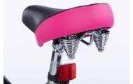 Dviratis - XXIII - TOMABIKE 18" - CRUISER - JUODA / ROŽINĖ