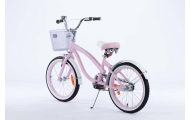 Dviratis - XXIII - TOMABIKE 18" - CRUISER - ŠVIESIAI ROŽINIS