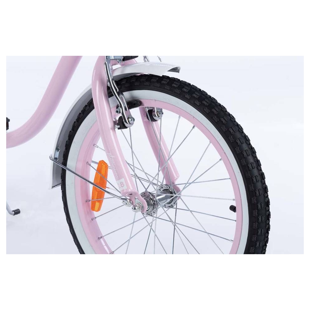 Dviratis - XXIII - TOMABIKE 18" - CRUISER - ŠVIESIAI ROŽINIS