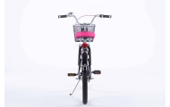 Dviratis - XXIII - TOMABIKE 20" - CRUISER - JUODA / ROŽINĖ