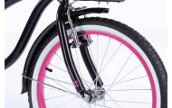 Dviratis - XXIII - TOMABIKE 20" - CRUISER - JUODA / ROŽINĖ