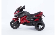 Battery Motorbike  - 12V  - lacquered - 5188 - wheels EVA - RED