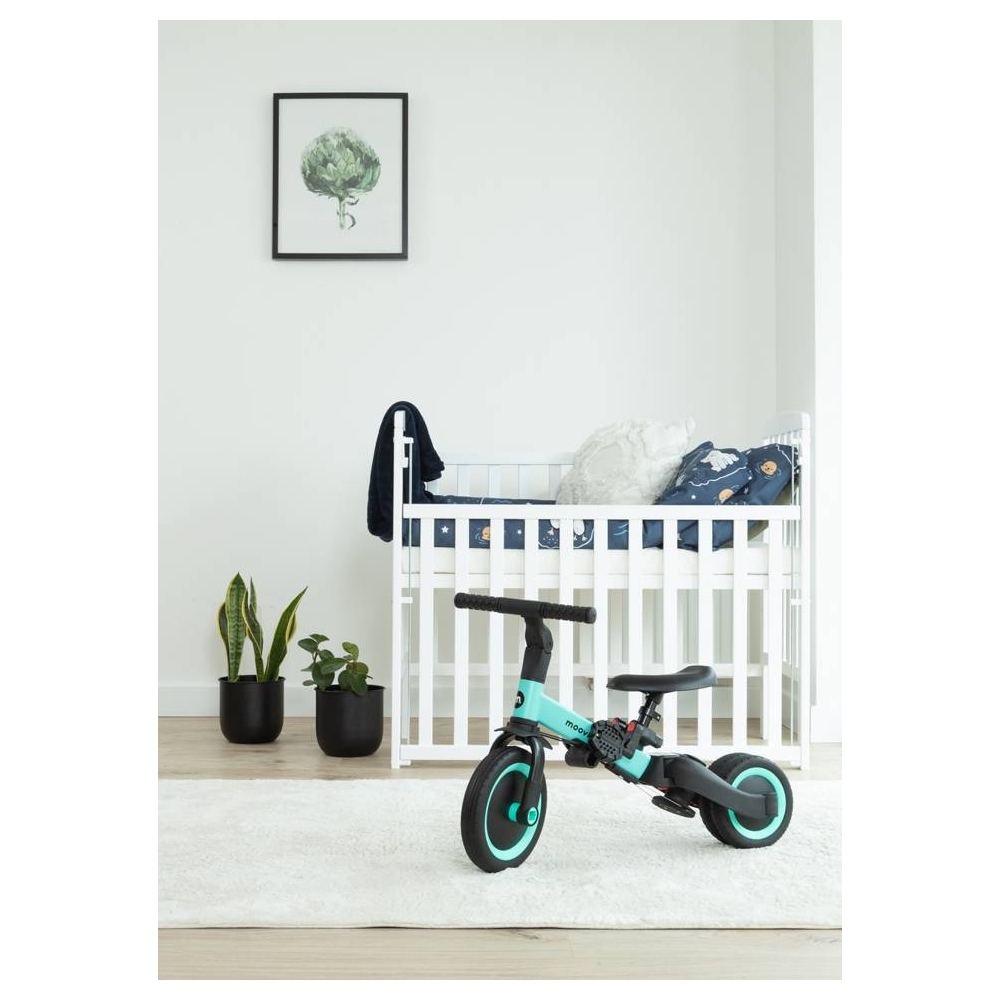 Tricycle - Balance Bike - 6in1 -  MIKE -  FRESH GREEN - MOOVKEE