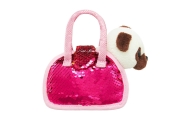 Pliušinis žaislas - 84385 / 43854 - DOGGIE su blizgučiais - dydis 11 cm