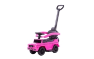 Paspiriama mašinėlė - 653 - guminiai ratlankiai - eko oda - MERCEDES G350D - PINK