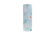 Diaper - 25127 - TETRA PRINT - EGA - LAMA - TURKUS / WHITE - size 70x80 cm