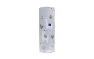 Sauskelnės - 25097 - TETRA PRINT - EGA - LAMA - GREY / WHITE - dydis 70x80 cm