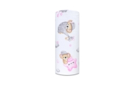 Sauskelnės - 28425 - FLANELINIS PRINTAS - EGA -KOALA ant MĖNULIO - PINK - dydis 70x80 cm