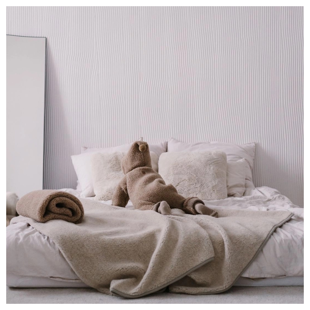 Wool blanket Nevada 75x100cm anthracite