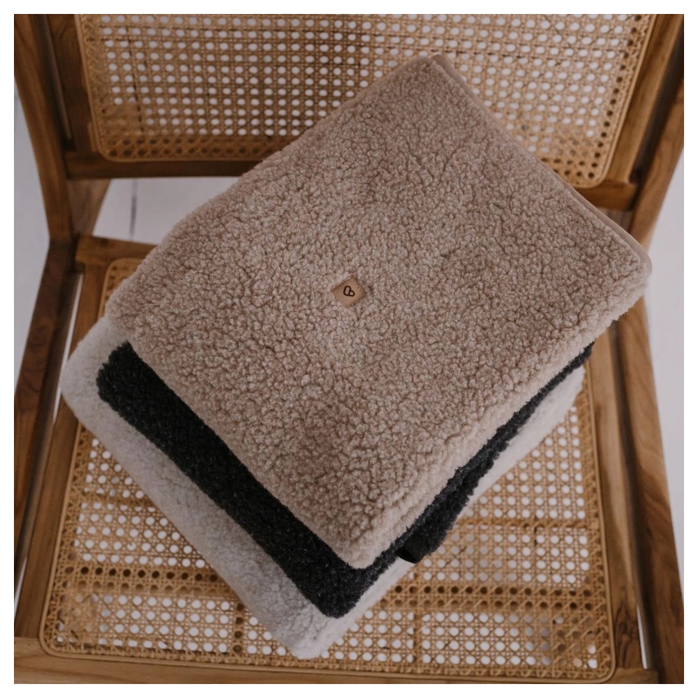 Wool blanket Nevada 75x100cm brown