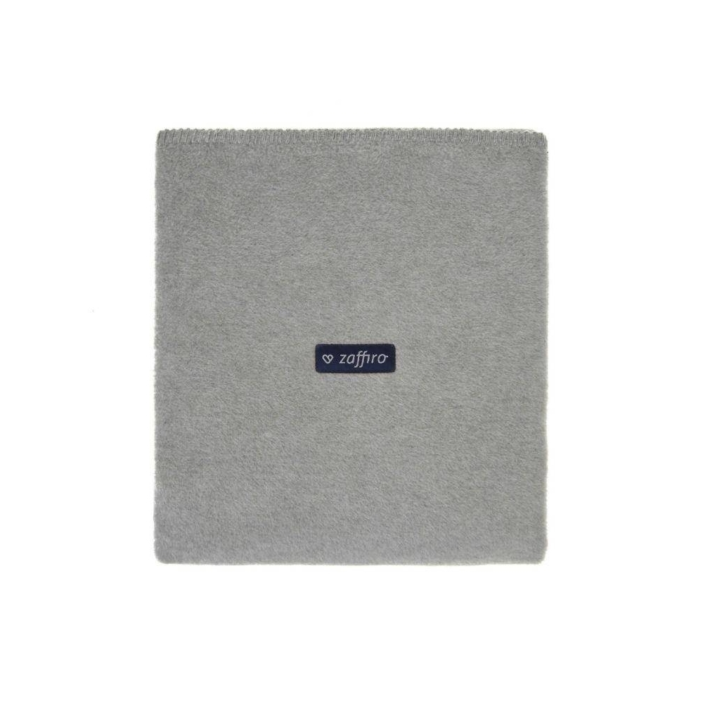 Blanket - WOMAR - ONE COLOR - size 75x100 - GREY