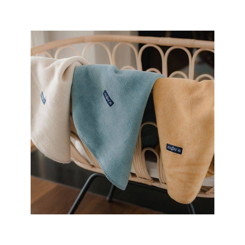 Blanket - WOMAR - ONE COLOR - size 75x100 - GREY