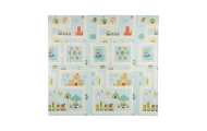 Playground mat two-sided -  FOLDING - 7726  - PLAY & EDU  - BEAR & ROAD -  size: 180x200  cm