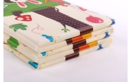 Playground mat two-sided -  FOLDING - 7726  - PLAY & EDU  - BEAR & ROAD -  size: 180x200  cm
