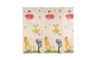 Playground mat two-sided -  FOLDING - 7702  - PLAY & EDU  - RIDE & FLY -  size: 180x200  cm