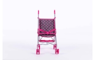 Lėlės vežimėlis - 9302 - LILY - BLACK AND PINK DREAMS