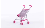 Lėlės vežimėlis - 9302 - LILY - BLACK AND PINK DREAMS