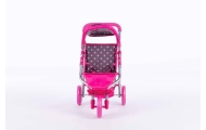 Lėlės vežimėlis - 9326 - KATE - BLACK & PINK