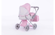 Lėlės vežimėlis - 9369 - ALICE - ŠVIEŽASIS PUSH IR GRAY