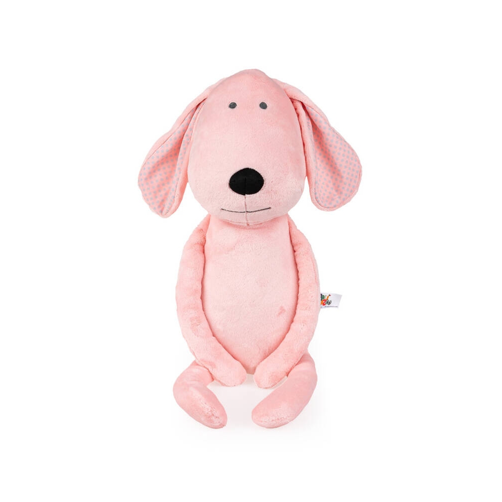 Pliušinis žaislas - 81989 - ŠUNIS - TULIMY - PINK - dydis 58 cm