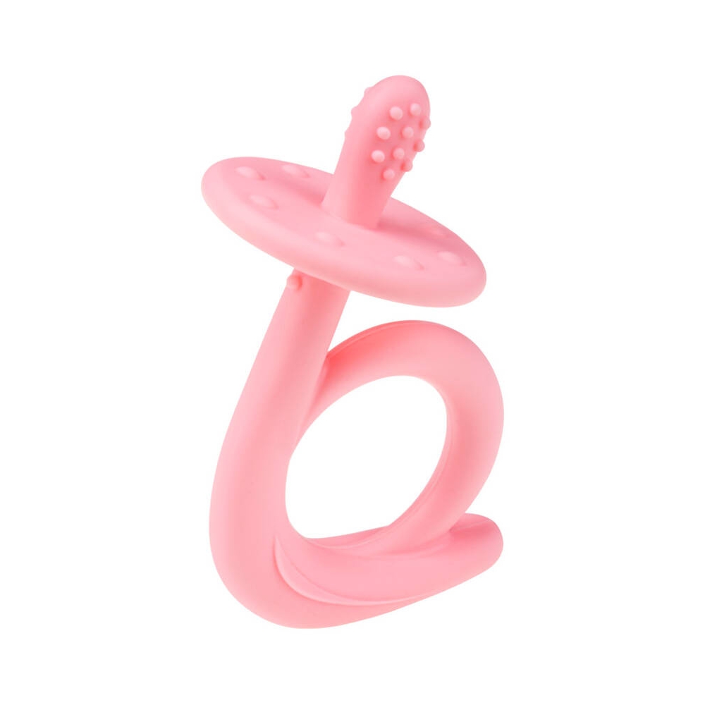 A0115 GRYZAK SILIKONOWY ŚLIMAK PINK