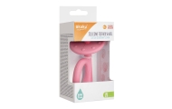 A0115 GRYZAK SILIKONOWY ŚLIMAK PINK