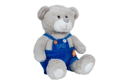 Plush toy - 84535 / 45353 - TEDDY BEAR in PANTS-  size  31 cm