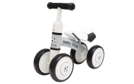Ride-on car- 51009 - BABY BIKE - FOOTBALL - BLACK / WHITE