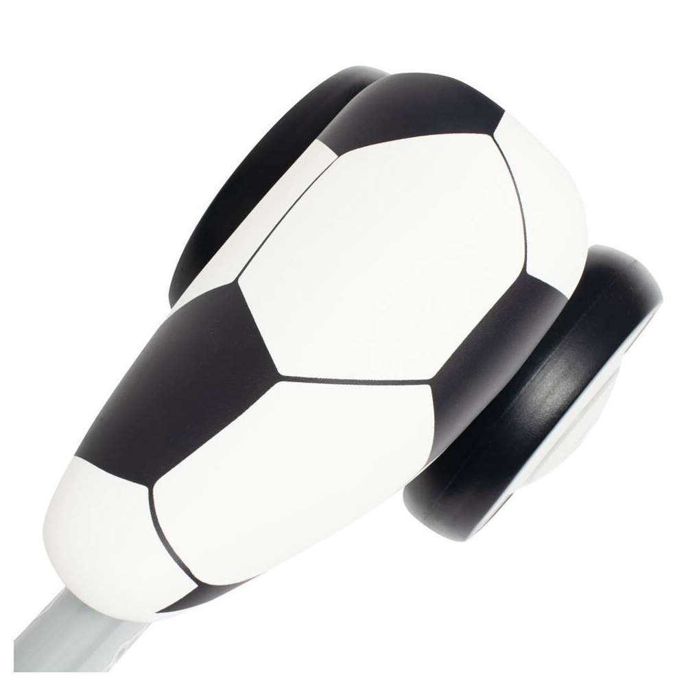 Balansinis dviratukas Ride-on - 51009 - BABY BIKE - FOOTBALL - BLACK / WHITE