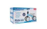 Ride-on car- 51009 - BABY BIKE - FOOTBALL - BLACK / WHITE