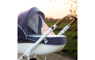 Mosquito Net for Stroller - A0445 - UNIVERSAL - WHITE