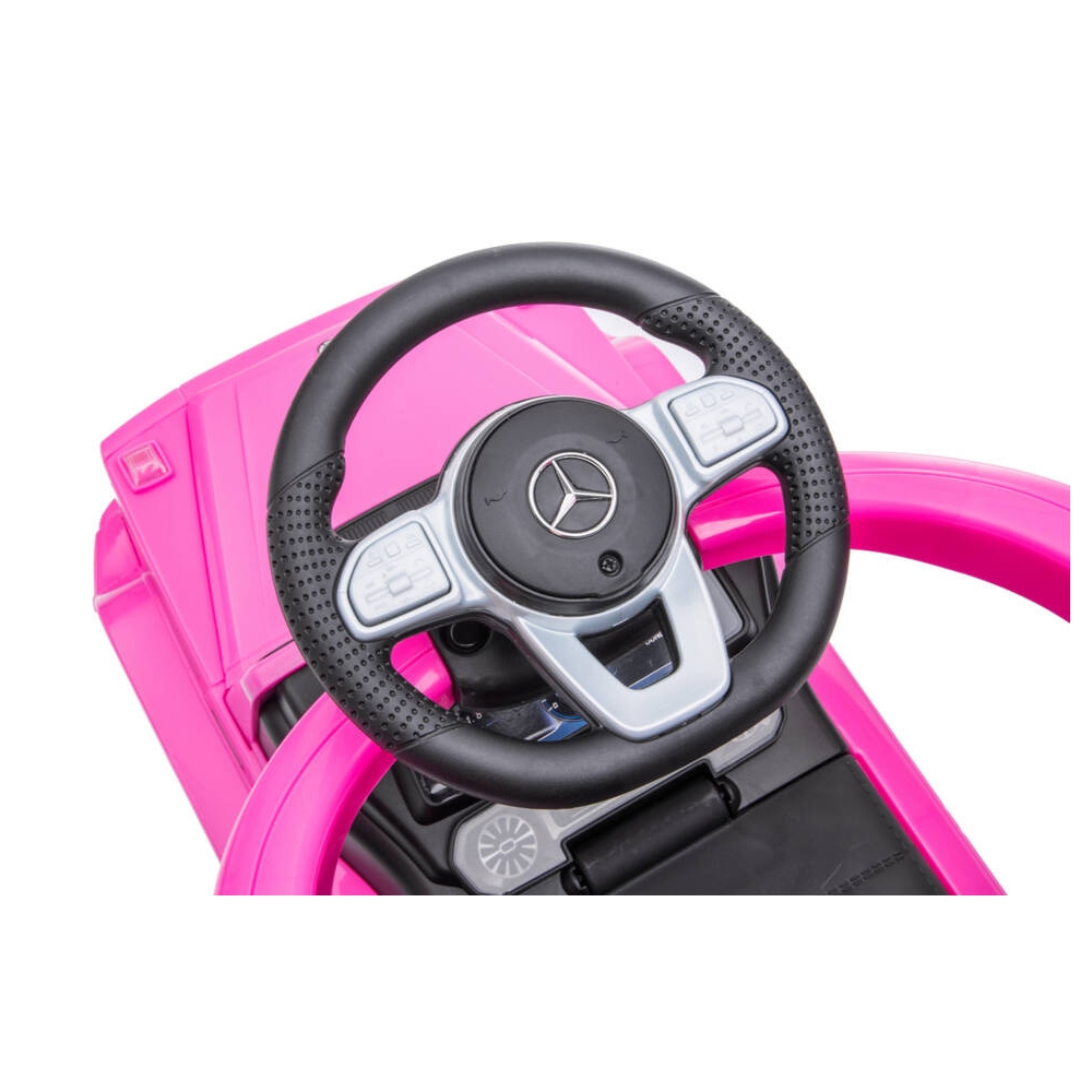 Paspiriama mašinėlė - 653 R - guminiai ratai - MERCEDES G350D - PINK