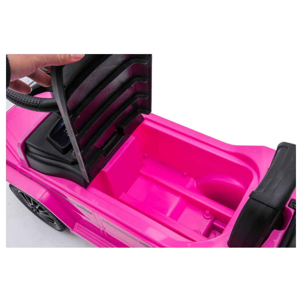 Paspiriama mašinėlė - 653 R - guminiai ratai - MERCEDES G350D - PINK