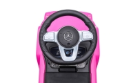 Ride-on car wiht handle - 653 R- rubber wheels - MERCEDES G350D - PINK