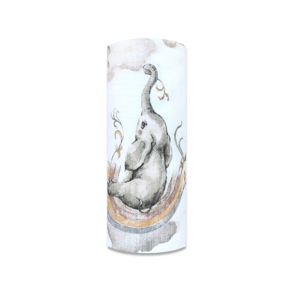Sauskelnės - 14442 - TETRA PRINT - EGA - ELEPHANT & RAINBOW - dydis 70x80 cm