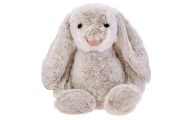 Plush toy - 13505 - BUNNY - LUIGI - BEIGE - size 30 cm