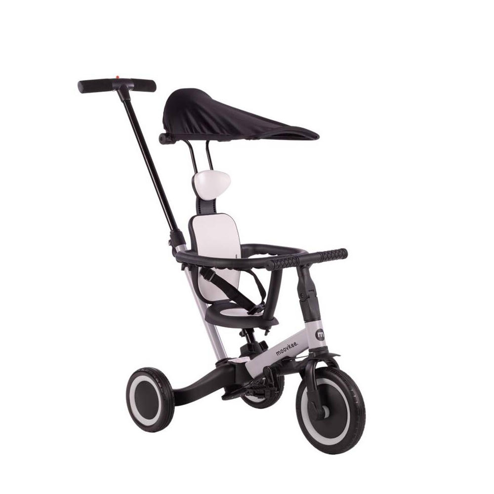 Triratukas - Balansinis dviratis - 6in1 - MIKE PRO - COOL GREY - MOOVKEE