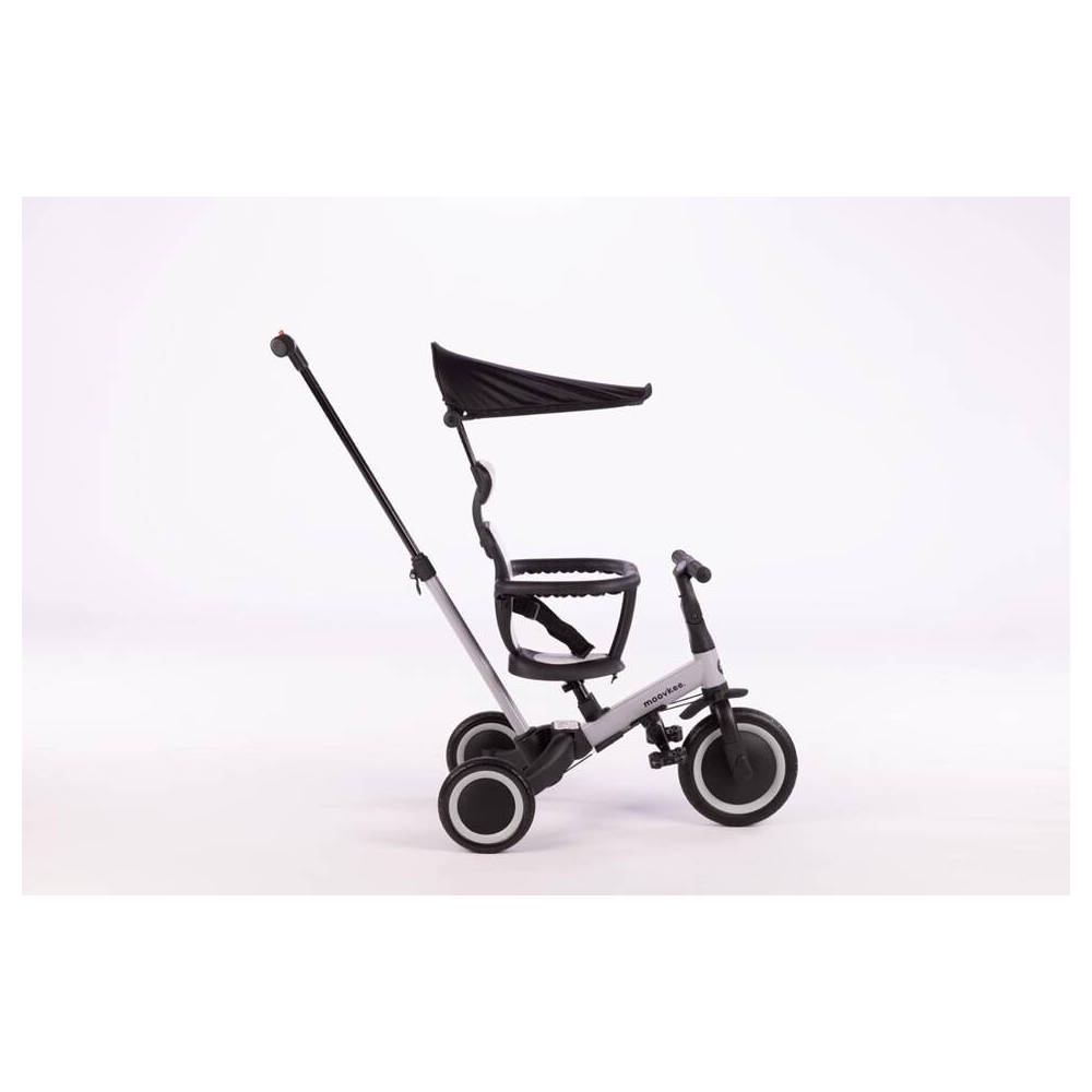 Triratukas - Balansinis dviratis - 6in1 - MIKE PRO - COOL GREY - MOOVKEE
