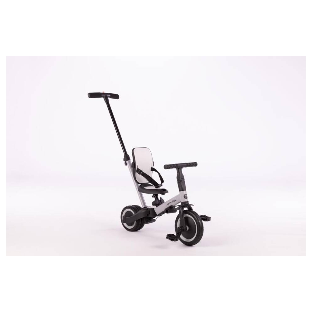 Triratukas - Balansinis dviratis - 6in1 - MIKE PRO - COOL GREY - MOOVKEE