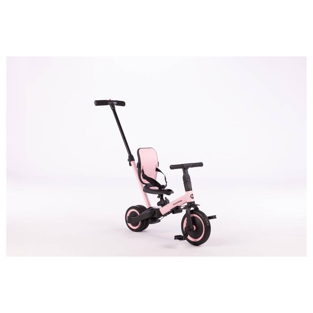 Triratukas - Balansinis dviratis - 6in1 - MIKE PRO - SWEET PINK - MOOVKEE