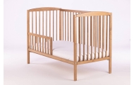 Cot/bed - BIANCO DELUX - 2in1 - GOLD OAK / MURANO