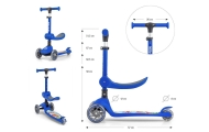 Scooter Fuzzy Blue