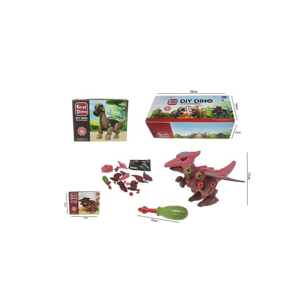 35681 DINOZAUR DO SKRĘCANIA 17 CM