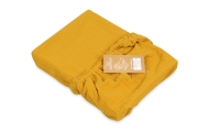 Paklodė / užvalkalas - vystymo lentai - TB0414/06 - MUSLIN in BOX - MUSTARD - dydis 50x70/80 cm-Priežiūrai, Vystymo lentos, kili