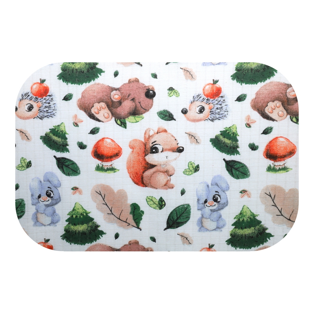 Sauskelnės - 26919 - TETRA PRINT - EGA - EARLY ANIMALS - dydis 70x80 cm