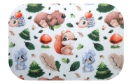 Sauskelnės - 26919 - TETRA PRINT - EGA - EARLY ANIMALS - dydis 70x80 cm