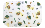 Diaper - 13537 - TETRA PRINT - EGA - TURTLE - YELLOW / GREEN size 70x80 cm