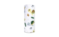Diaper - 13537 - TETRA PRINT - EGA - TURTLE - YELLOW / GREEN size 70x80 cm