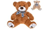 Plush toy  - 33187 - BEAR with BOW - size 30 cm